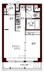 コリドールベルエアの物件間取画像